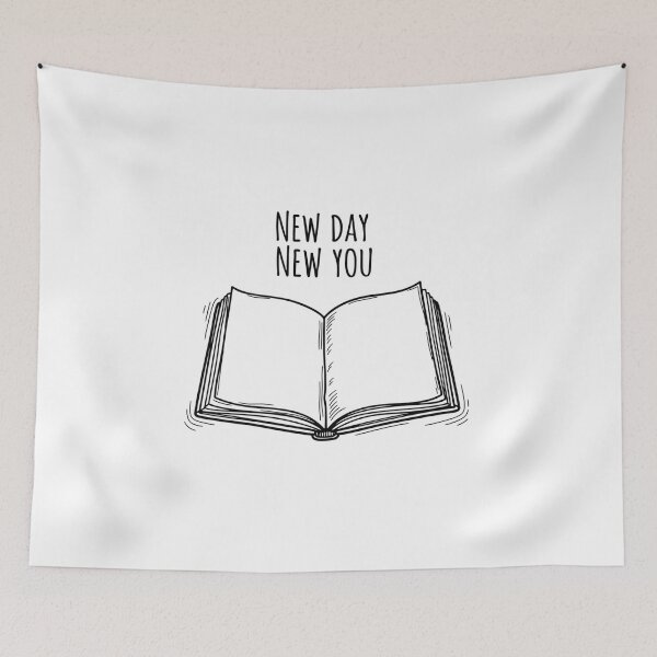 Item preview, New Day New You Doodle Notebook Sketch Journal Motivation designed and sold by INNER WINNER YOU.