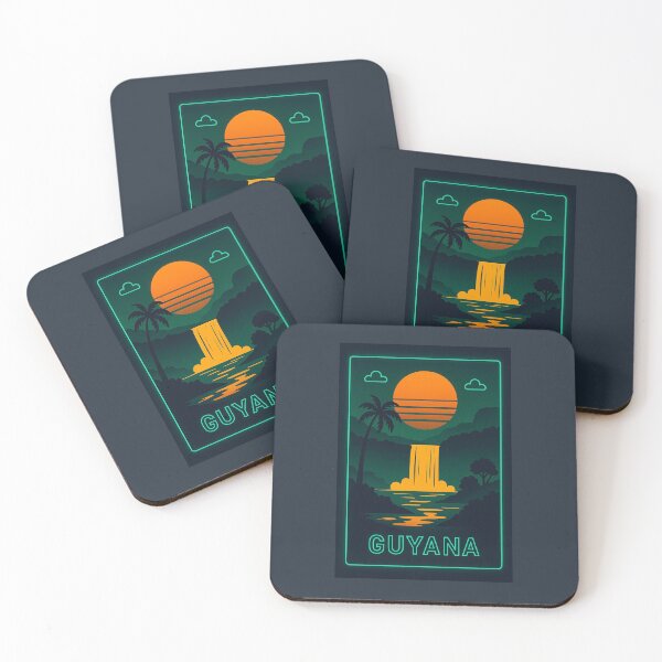Item preview, Guyana Neon Travel designed and sold by Thistle-TShop.