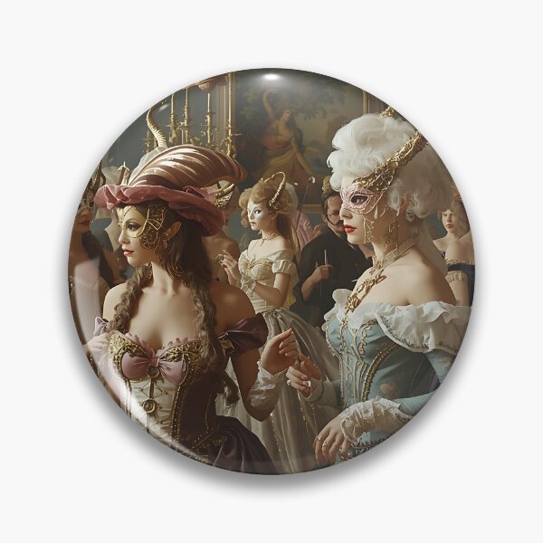 Item preview, Masquerade Whispers in Rococo Splendor designed and sold by Looyoursellf.