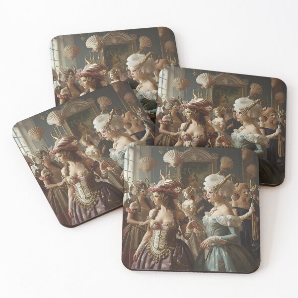 Item preview, Masquerade Whispers in Rococo Splendor designed and sold by Looyoursellf.