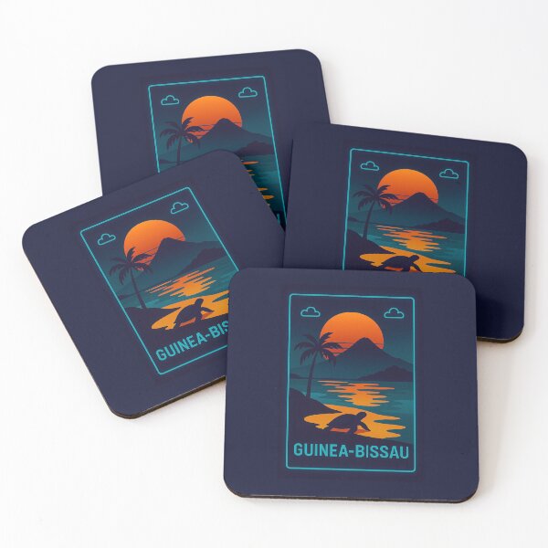 Item preview, Guinea Bissau Neon Travel designed and sold by Thistle-TShop.
