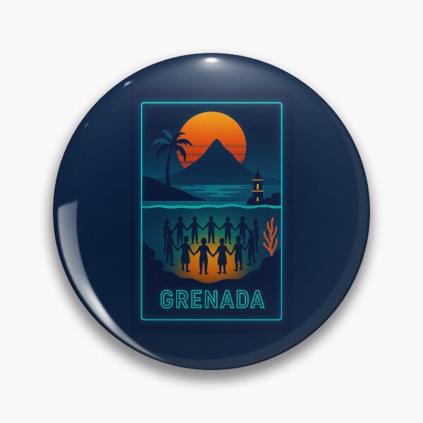 Item preview, Grenada Neon Travel designed and sold by Thistle-TShop.
