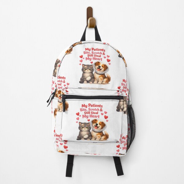 Item preview, My Patients Bite, Scratch & Still Steal My Heart – Funny Veterinary Valentine Design designed and sold by Bettybee00.