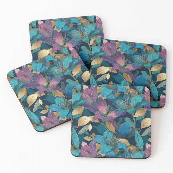 Item preview, Vibrant Lilies Floral  - Birth Flower Pattern  - Gift Ideas For Women designed and sold by RoyalStarsPatts.