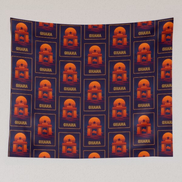 Item preview, Viajes de neón a Ghana designed and sold by Thistle-TShop.