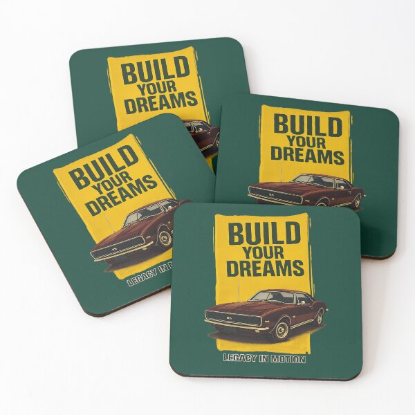 Item preview, Build Your Dreams – Vintage Muscle Car Art 2 designed and sold by VoglR.
