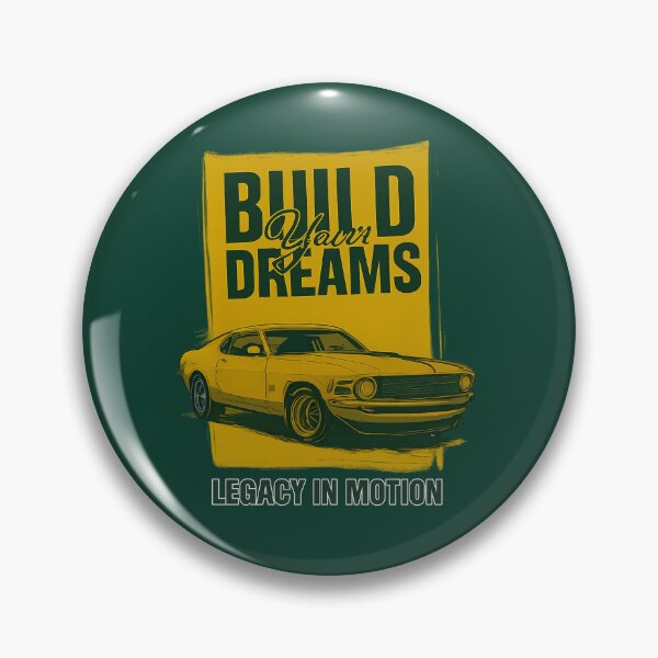 Item preview, Build Your Dreams – Vintage Muscle Car Art 1 designed and sold by VoglR.