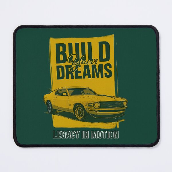 Item preview, Build Your Dreams – Vintage Muscle Car Art 1 designed and sold by VoglR.