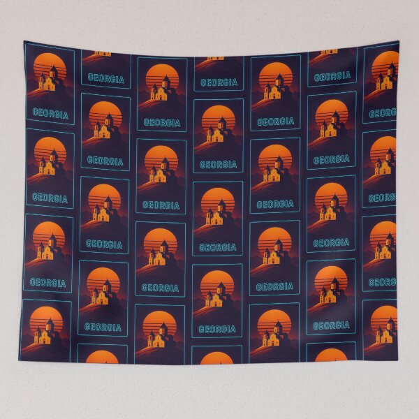 Item preview, Georgia Neon Travel designed and sold by Thistle-TShop.