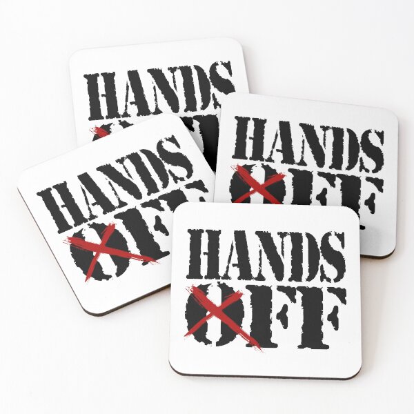 Item preview, HANDS OFF - CROSSED designed and sold by konohadesign.