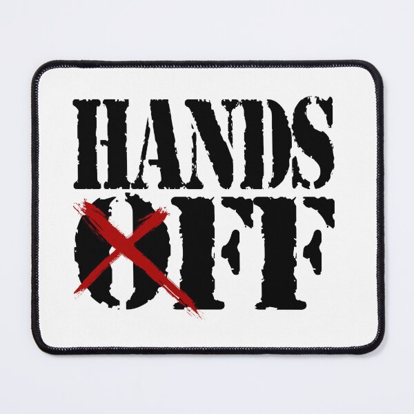 Item preview, HANDS OFF - CROSSED designed and sold by konohadesign.