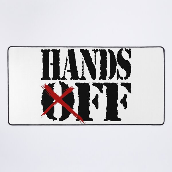 Item preview, HANDS OFF - CROSSED designed and sold by konohadesign.