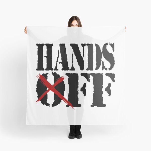 Item preview, HANDS OFF - CROSSED designed and sold by konohadesign.
