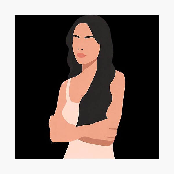 Item preview, Olivia Rodrigo Lineless Illustration designed and sold by dsxclothing.