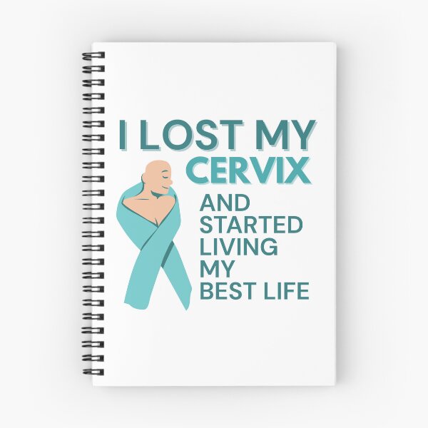 Item preview, I Lost My Cervix-Living My Best Life - Teal Ribbon -Cervical Cancer Survivor  designed and sold by medoutfits.