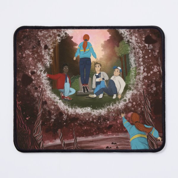 Item preview, Stranger Things – Max, Dustin, Lucas & Steve Sci-Fi Adventure designed and sold by MelissaJamesIll.