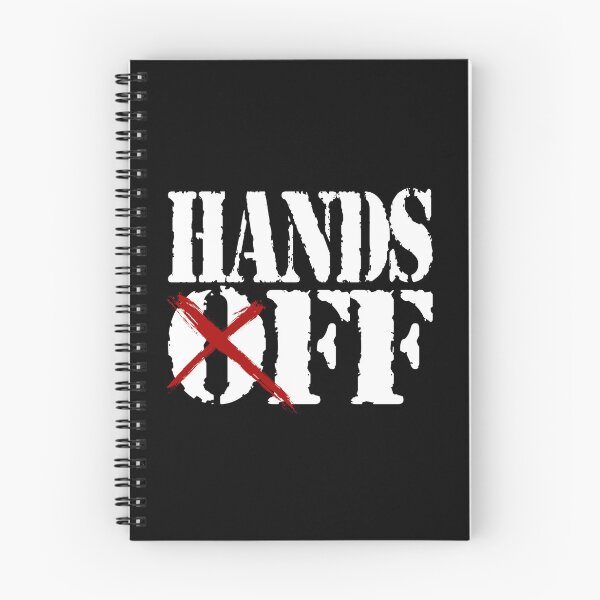 Item preview, HANDS OFF - CROSSED designed and sold by konohadesign.