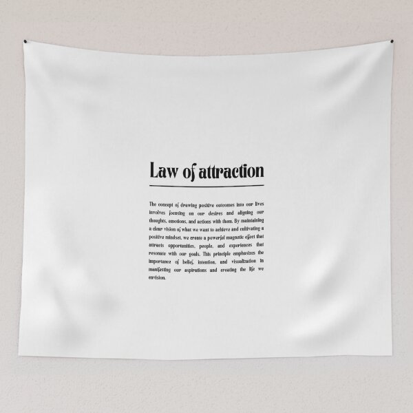 Item preview, Low of attraction designed and sold by Dondonmart.