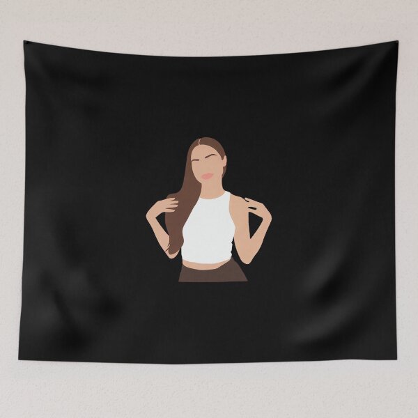 Artikelvorschau, Olivia Rodrigo – Linienlose Illustration entworfen und verkauft von dsxclothing.