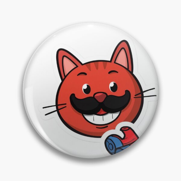Item preview, Cartoon face of cat illustration smiling happiness designed and sold by MagicMaker1984.