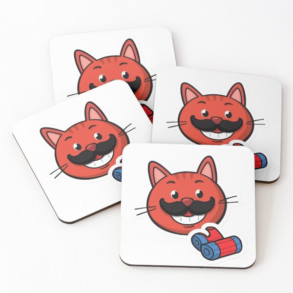 Item preview, Cartoon face of cat illustration smiling happiness designed and sold by MagicMaker1984.