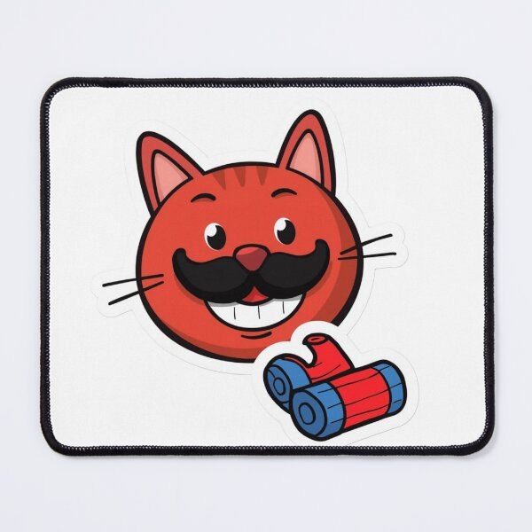 Item preview, Cartoon face of cat illustration smiling happiness designed and sold by MagicMaker1984.