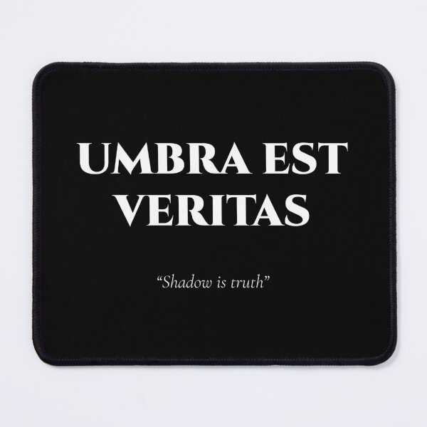 Item preview, Umbra Est Veritas – Latin Quote on Dark Truth designed and sold by BrushRushX.