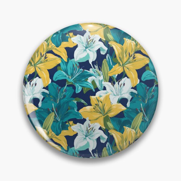 Item preview, Chic Lilies  - Flower Garden Pattern  - Gifts For Father designed and sold by RoyalStarsPatts.