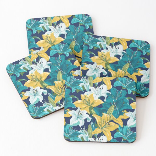 Item preview, Chic Lilies  - Flower Garden Pattern  - Gifts For Father designed and sold by RoyalStarsPatts.
