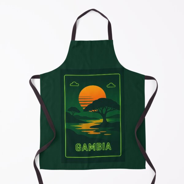 Item preview, Gambia Neon Travel designed and sold by Thistle-TShop.