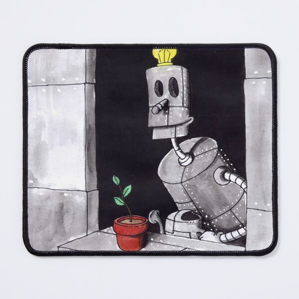 Item preview, robot with flower designed and sold by to1mson.