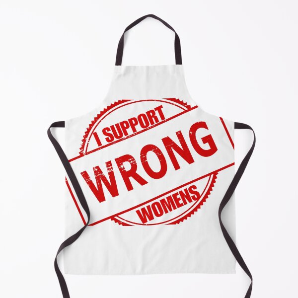 Item preview, I Support Women’s Wrongs Funny Feminist Sticker designed and sold by adelbubblestore.
