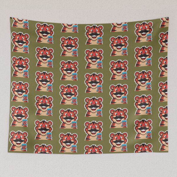 Item preview, Cartoon face lion illustration smiling happiness designed and sold by MagicMaker1984.