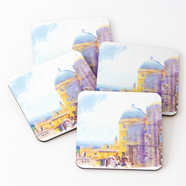 Item preview, Sintra european landscape oil painting style designed and sold by Anna Sacha.
