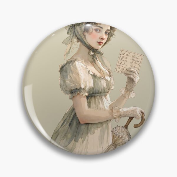 Item preview, Copy of Woman at a social event holding a guest list while wearing elegant attire and holding an umbrella in a historic setting designed and sold by SpaceartLilu.