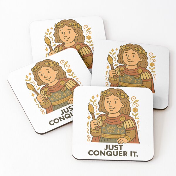 Item preview, "Just Conquer It" designed and sold by MaisonLouis.