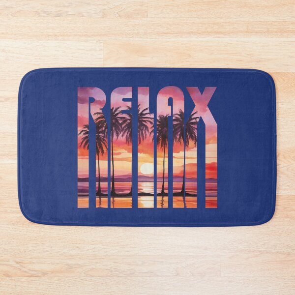 Item preview, Relax... | Tropical Sunset Paradise designed and sold by MammothArt.