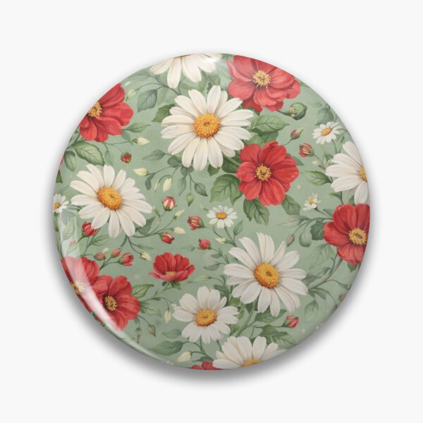 Item preview, Modern Seamless Floral Pattern with Realistic Flowers designed and sold by ZEYCAT.