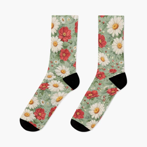 Item preview, Modern Seamless Floral Pattern with Realistic Flowers designed and sold by ZEYCAT.