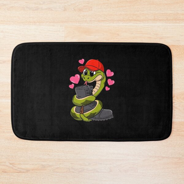 Item preview, Red Hat Snake Loves Combat Boot Valentine designed and sold by wrestletoys.