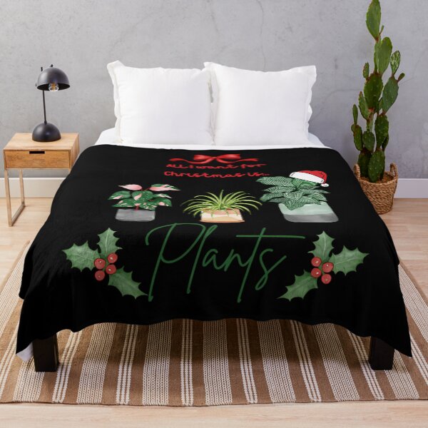 Item preview, All I Want For Christmas Is Plants designed and sold by aocibdltbg19.