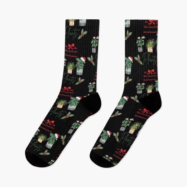 Item preview, All I Want For Christmas Is Plants designed and sold by aocibdltbg19.
