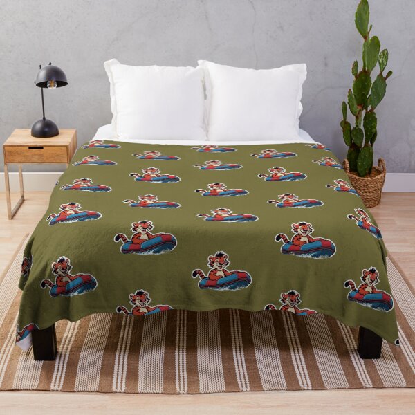 Item preview, Cartoon red lion boating, happy smiling designed and sold by MagicMaker1984.