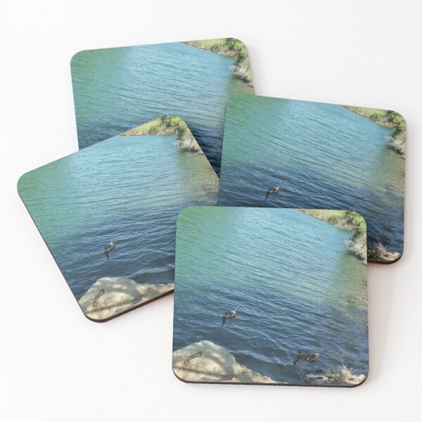 Item preview, Peaceful River Bank with Clear Blue Water designed and sold by Makaronia.