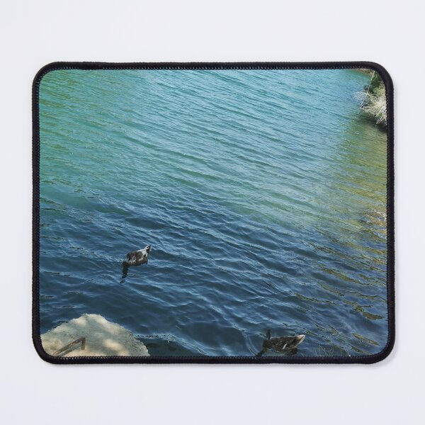 Item preview, Peaceful River Bank with Clear Blue Water designed and sold by Makaronia.