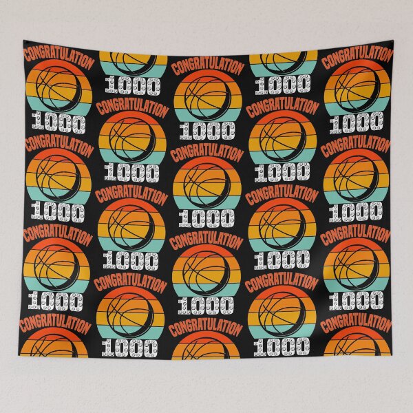 Item preview, Congratulation 1000 Basketball Achievement designed and sold by GrumpySableye.