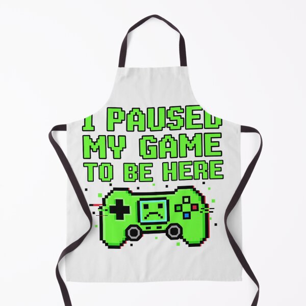 Item preview, I Paused My Game To Be Here Funny Gamer Controller designed and sold by   M0Zain.