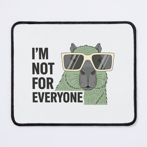 Item preview, Cool Capybara I'm Not For Everyone Sunglasses designed and sold by   M0Zain.