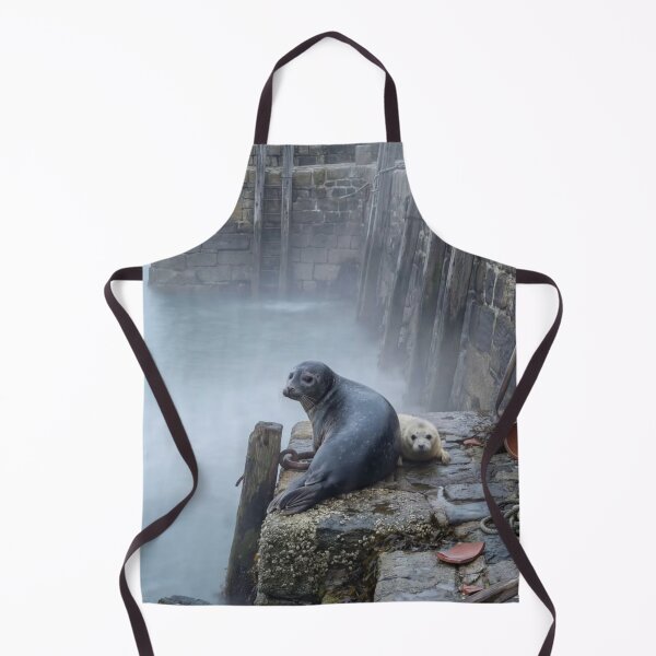Item preview, Grey Seals: Mother & Pup designed and sold by AncientWanderer.