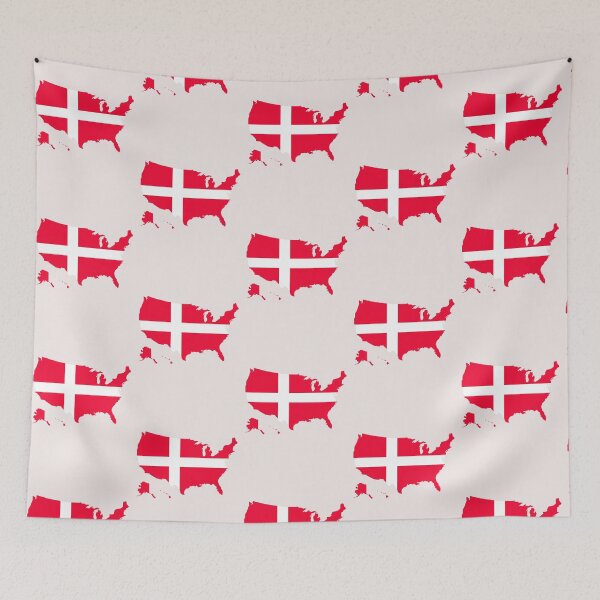 Item preview, Let's Make America Danish Political Humor Support Denmark designed and sold by erozzz.